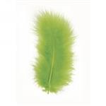 Veertjes DonkerPaarse Dons 10-15 cm. +/- 15 stuks Veertjes