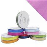 -Lint Antenne dubbelsatijn 10mm rol 25m Lavendel lavender Lint Antennelintje