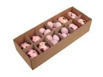 Actie 32 Eieren mix 8 kippeneieren+24 kwarteleitjes Roze leeggeblazen voor decoratie