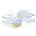 CAT5e RJ45 connectors, 100-pak