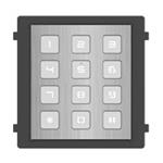 Hikvision DS-KD-KP/S, modulaire intercom, keypad RVS