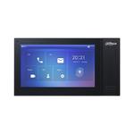 Dahua DHI-VTH2421FB-P monitor voor Video intercom, netwerk bekabeld , sip protocol, PoE, zwarte uitv