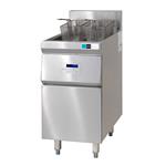 Kiremko Fado 700 HRS3 Friteuse Gas - 3 mands, snacks 585 x 390 mm
