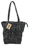 Zebra Grijs Vera Pelle wild leren shopper