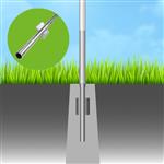 Overschuifkoker vlaggenmast 60 mm.