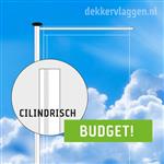 Aluminium baniermast 5,6 of 7 meter Ø 60mm