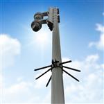 Anti-klimbeugel voor mast 70 of 90mm