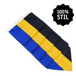 NR 419: Wimpel Gelderland 100% stil-300cm (zonder stokje (met lus-lus))