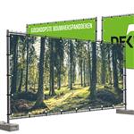Bouwhekdoeken bos 335x174 cm