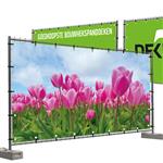 Bouwhekdoeken tulpenveld 335x174 cm