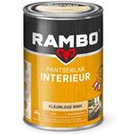Rambo Pantserlak Interieur - Koloniaal teak 0769 Zijdeglans Transparant - 0,25 liter