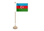 Tafelvlag Azerbeidzjan 10x15 cm