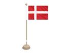 Tafelvlag Denemarken 10x15 cm
