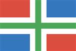 Tafelvlag Groningen 10x15 cm