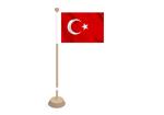Tafelvlag Turkije 10x15 cm
