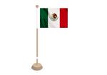 Tafelvlag Mexico 10x15 cm