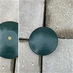 Vlaggenmast knop plat groen, m8