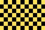 Doek geblokt geel-zwart zoals beschrijving