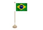 Tafelvlag Brazilië 10x15 cm