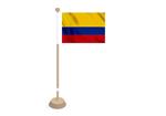 Tafelvlag Colombia 10x15 cm