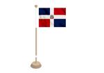 Tafelvlag Dominicaanse Republiek 10x15 cm