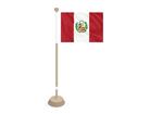 Tafelvlag Peru 10x15 cm