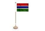 Tafelvlag Gambia 10x15 cm