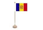 Tafelvlag Andorra 10x15 cm