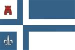 Vlag Noordoostpolder 300x450 cm