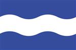 Vlag Maassluis 225x350 cm