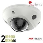 Hikvision Full HD AcuSense IP camera - 2.8mm - 30m nachtzicht - DarkFighter - microfoon - 2CD2526G2-
