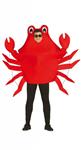 Krab Kostuum Rood Heren