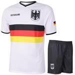 Kingdo Duitsland Voetbaltenue Thuis - Vlag - Kind en Volwassenen