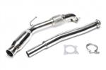 Downpipe 3 INCH 76mm met 200 cells sportkat Audi TT 8J3 2.0 TFSI