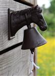 Deurbel paard, paardenhoofd, gietijzer DB31