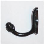 Kapstokhaak Zwart, Klein, Gietijzer KH117