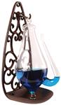 Donderglas, Barometer met Gietijzeren Houder TH31