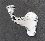 Kapstokhaak antiek grijs, gietijzer KH536