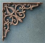 Plankdrager, wandhaak 23,7 cm, gietijzer PD184