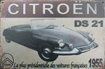 Tekstbord: Citroën DS, model 21 uit 1955     TB544