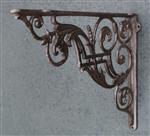 Plankdrager, wandhaak 33 cm, gietijzer PD201