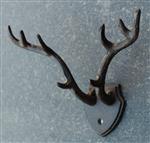 Kapstokhaak gewei, hertengewei met 8 haken, gietijzer KH178