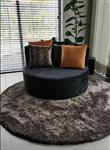 Ronde velvet fauteuil 100cm