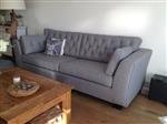 Landelijke bank met knopen 175cm x 120cm