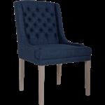 Landelijke eetkamerstoel met capitons