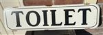 Tekstbord: Toilet, Groot TB669