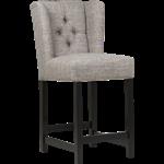 Landelijke barstoel met knopen