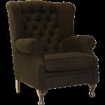 Landelijke fauteuil met capitons Fauteuil