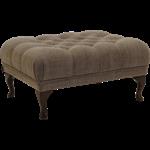 Klassieke hocker met capitons 40x60x50cm