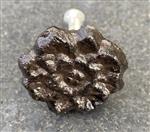 Knopje, Handgreep Roos, Donkerbruin, Gietijzer HG769